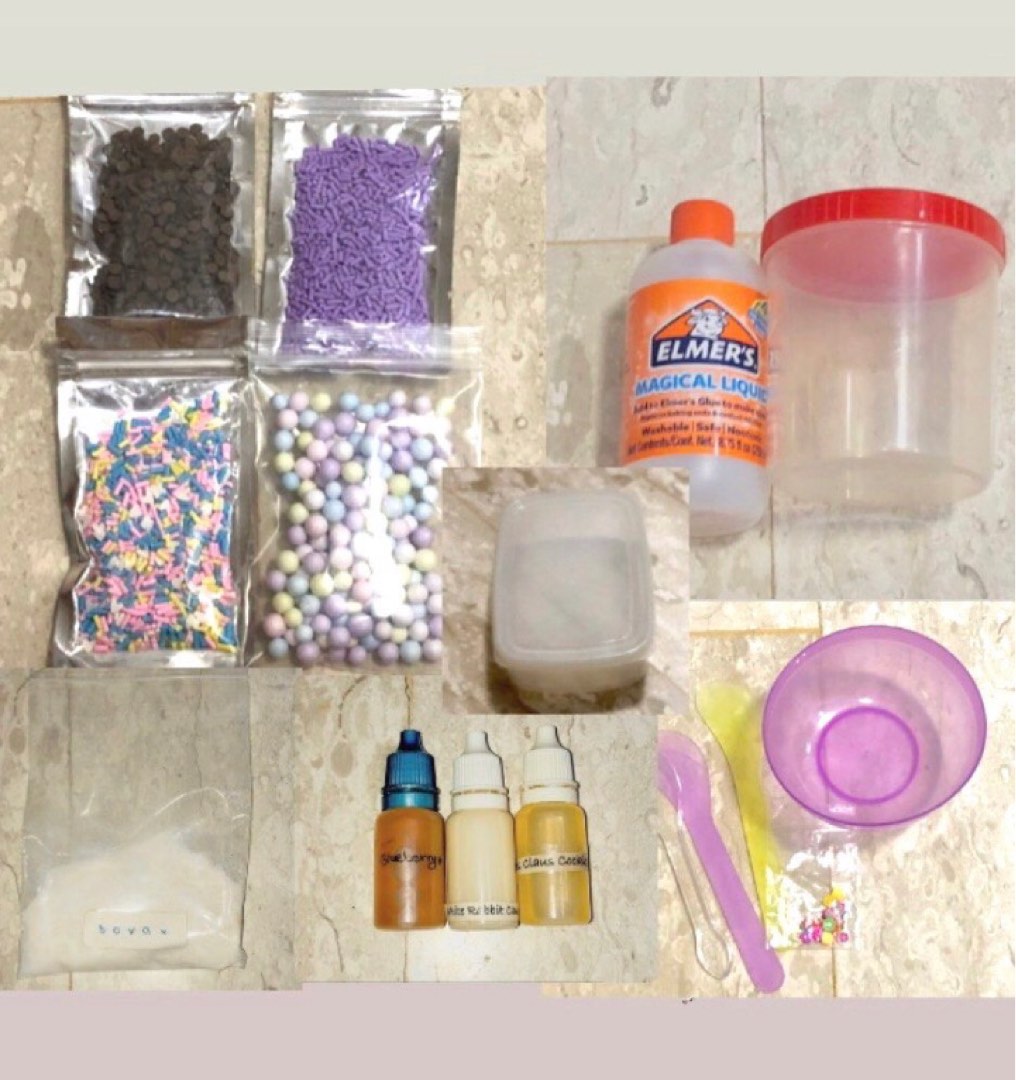 slime supplies scents/scents for slime clearance, Hobbies & Toys,  Stationery & Craft, Craft Supplies & Tools on Carousell