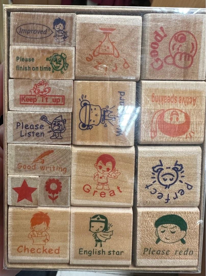 Stamps for teachers, Hobbies & Toys, Stationery & Craft, Stationery