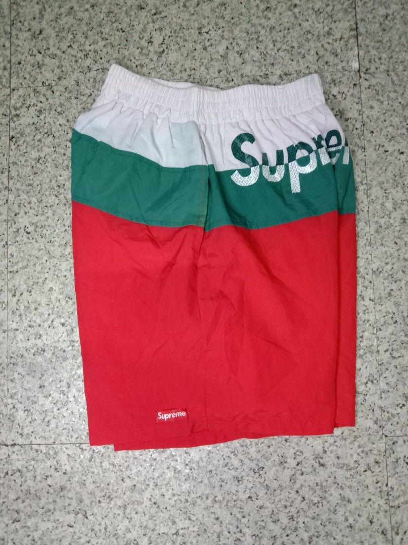 supreme 水着 split logo water shorts-