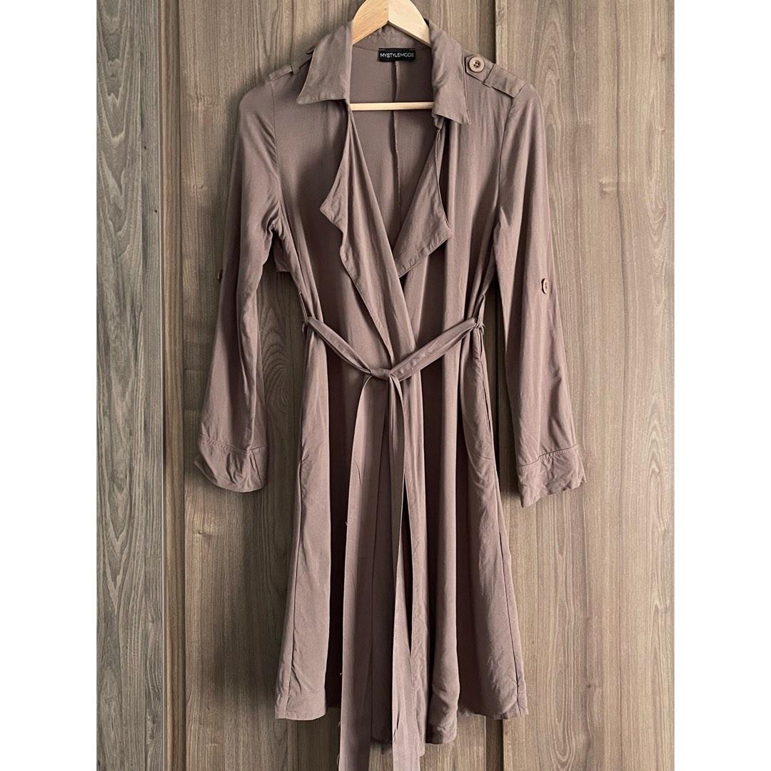 belted trench jacket
