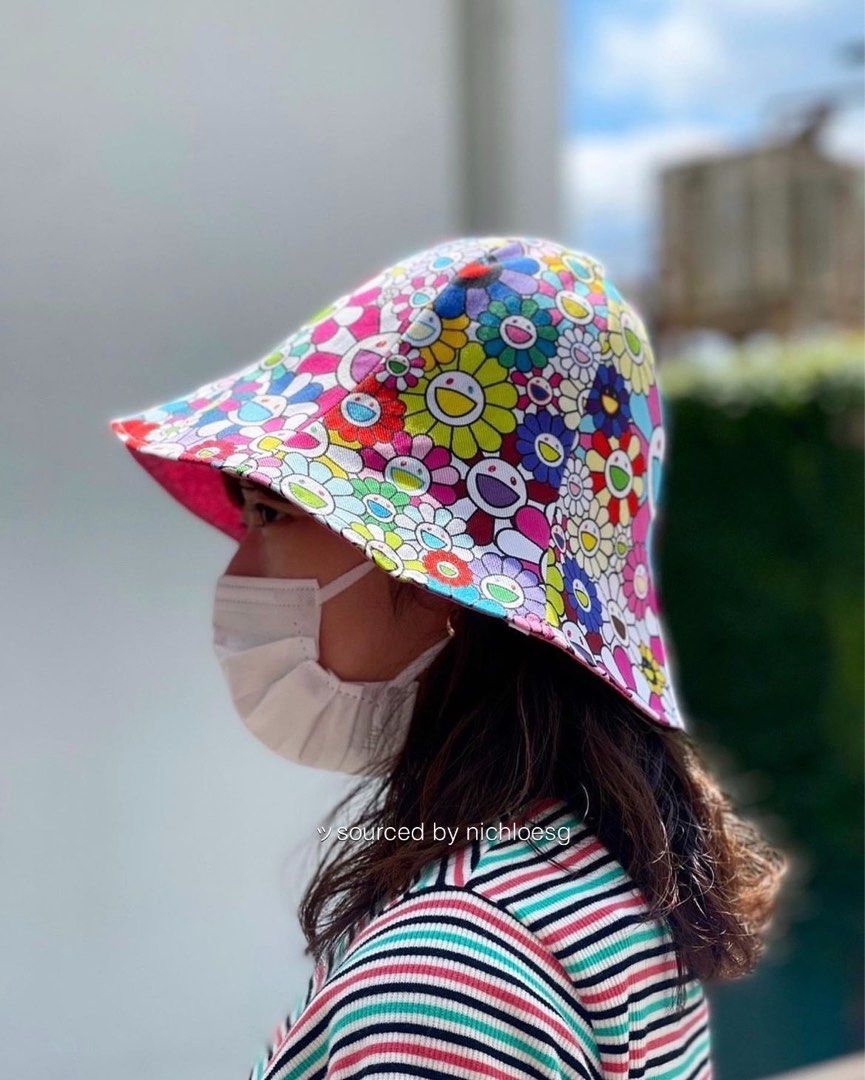 TONARI NO ZINGARO FLOWER BUCKET HAT