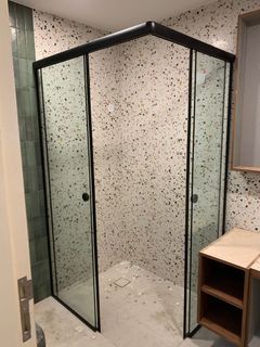 Tempered Glass Sliding Shower screen