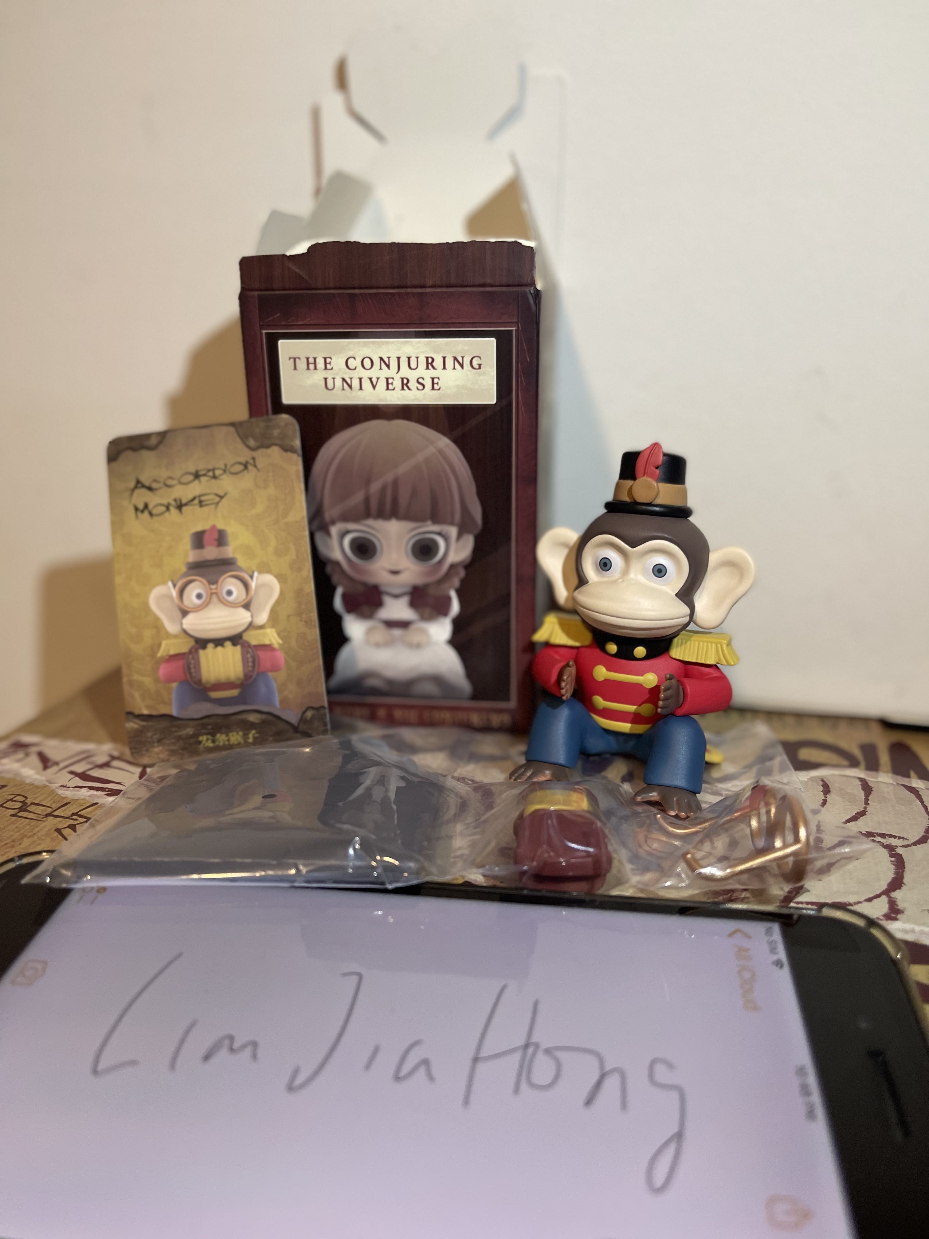 The conjuring cheap monkey toy