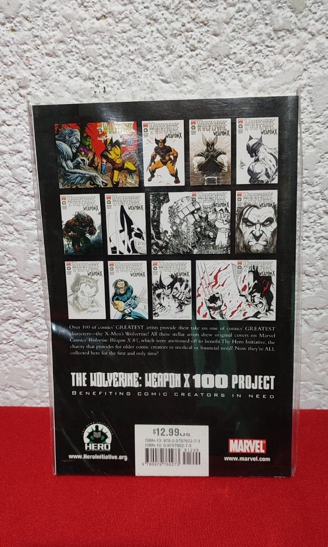 The Wolverine Weapon X 100 Project Marvel Comics (Category: Comics & Manga) located in Paranaque City. Submitted by kasumechan (Listing ID 1194465668, Image 2). Description: MOP 💸: GCash or BDO MOD 🛵: Lalamove or GogoExpress.