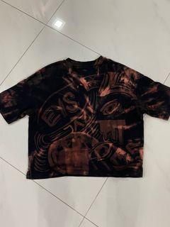 Tie Dye Crop Graphic Tee