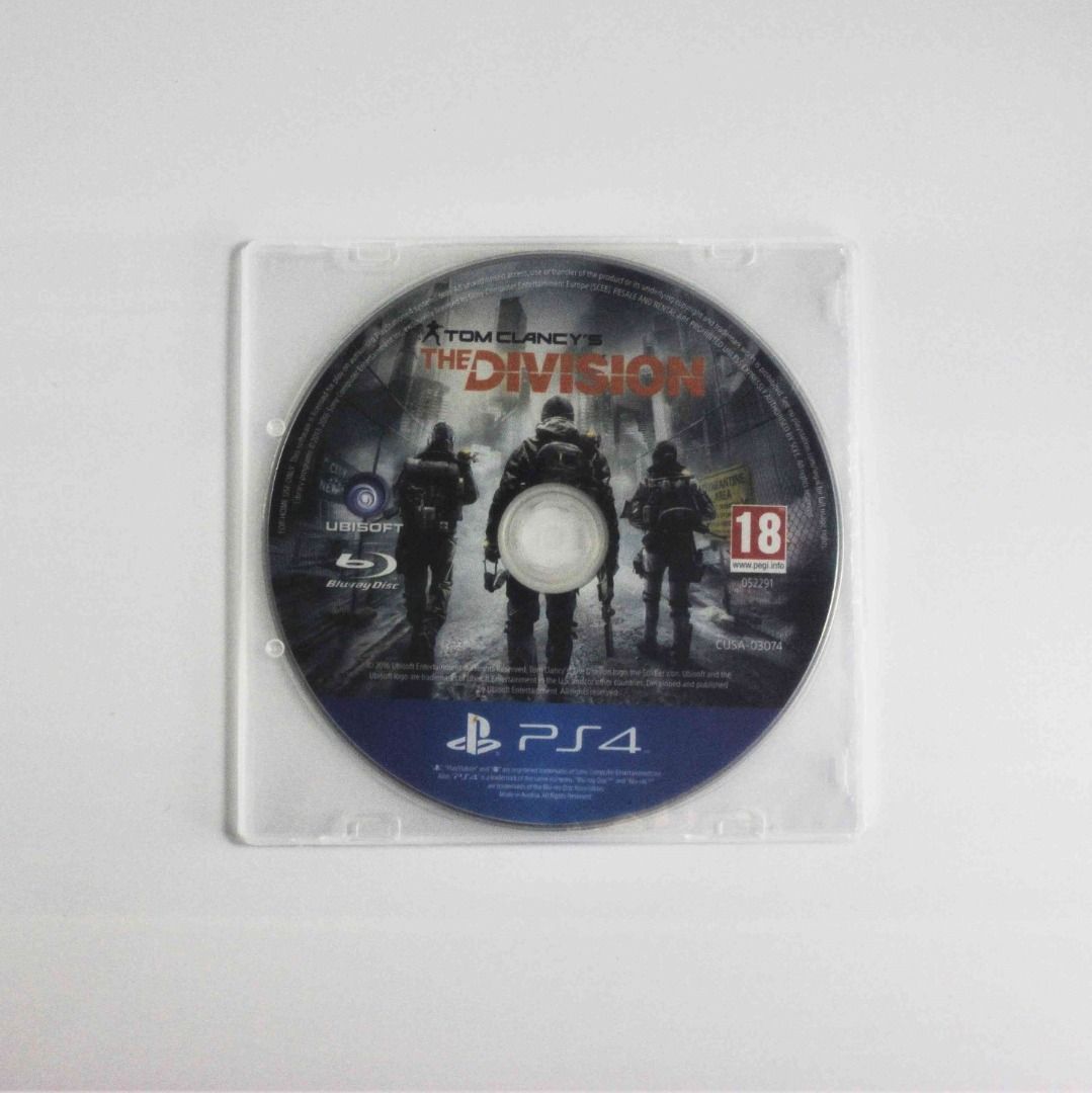 Tom Clancy's The Division - PS4 (Category: PlayStation) located in Cavite. Submitted by SecondPlace (Listing ID 1194462363, Image 1). Description: Platform: PS4 Release: March 8, 2016 Publisher: Ubisoft Entertainment Genre: Action, Shooter ✔ on-hand ✔ 100% working (last tested: 18/10/2022) — Used/Preowned — No original PS4 case (was lost) — Provided with poly plastic high quality disc/cd case 📦 Couriers J&T GoGoExpress (COD Available) (Preferred