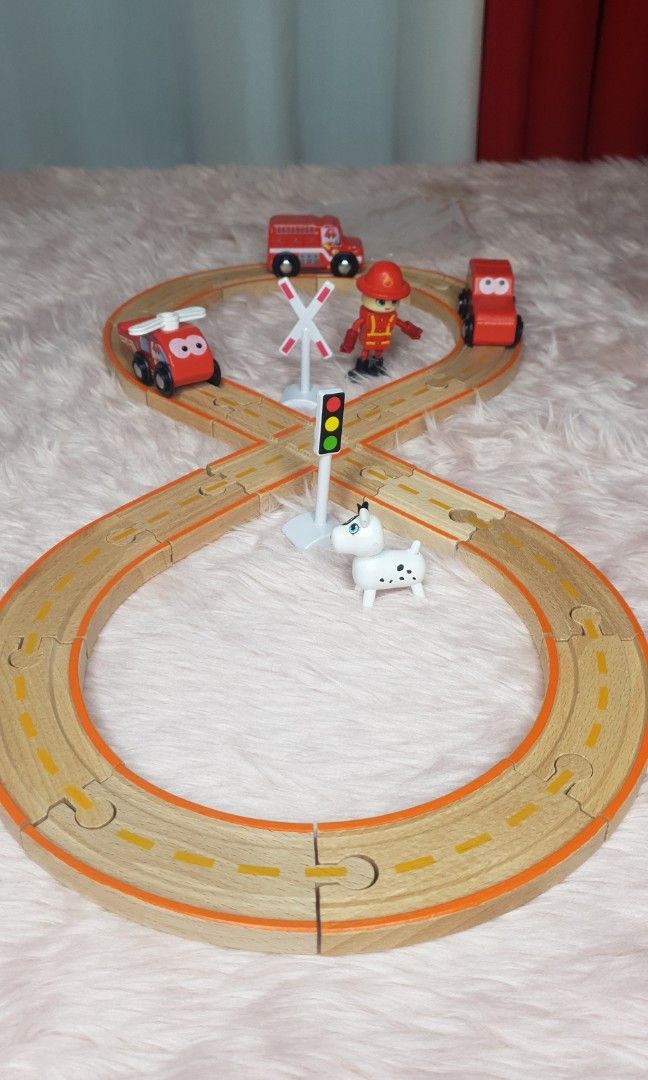 Toys R Us J'Adore Fireman Train Set, Hobbies & Toys, Toys & Games On  Carousell