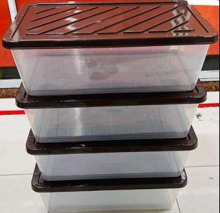 Under-bed Storage Boxes Transparent
