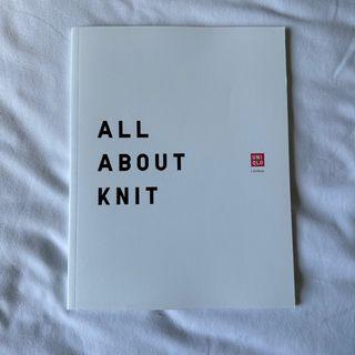 Uniqlo All About Knit 2022 Coffee Table Book/ Catalogue