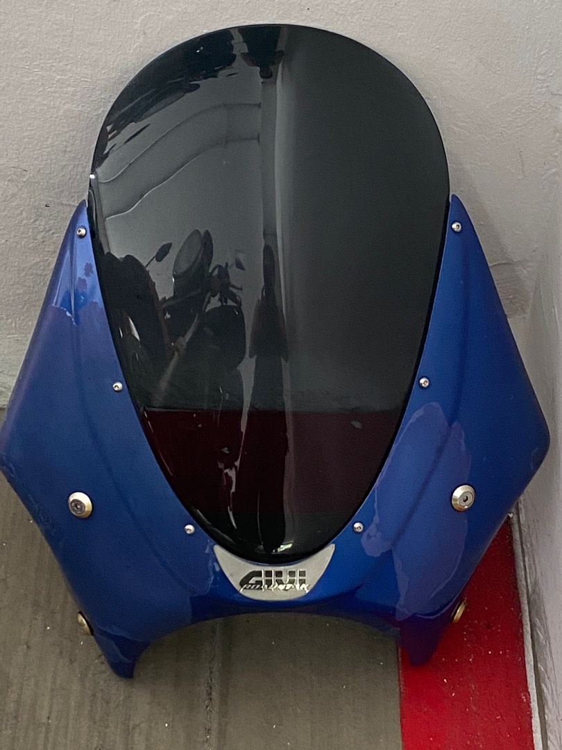 Universal windshield, Motorcycles, Motorcycle Accessories on Carousell