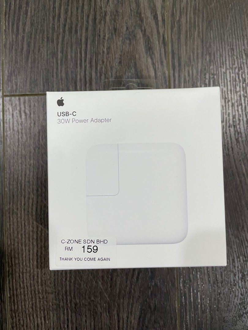 USBC 30W Power Adapter Macbook Air M1 Compatible, Computers & Tech, Parts & Accessories, Cables