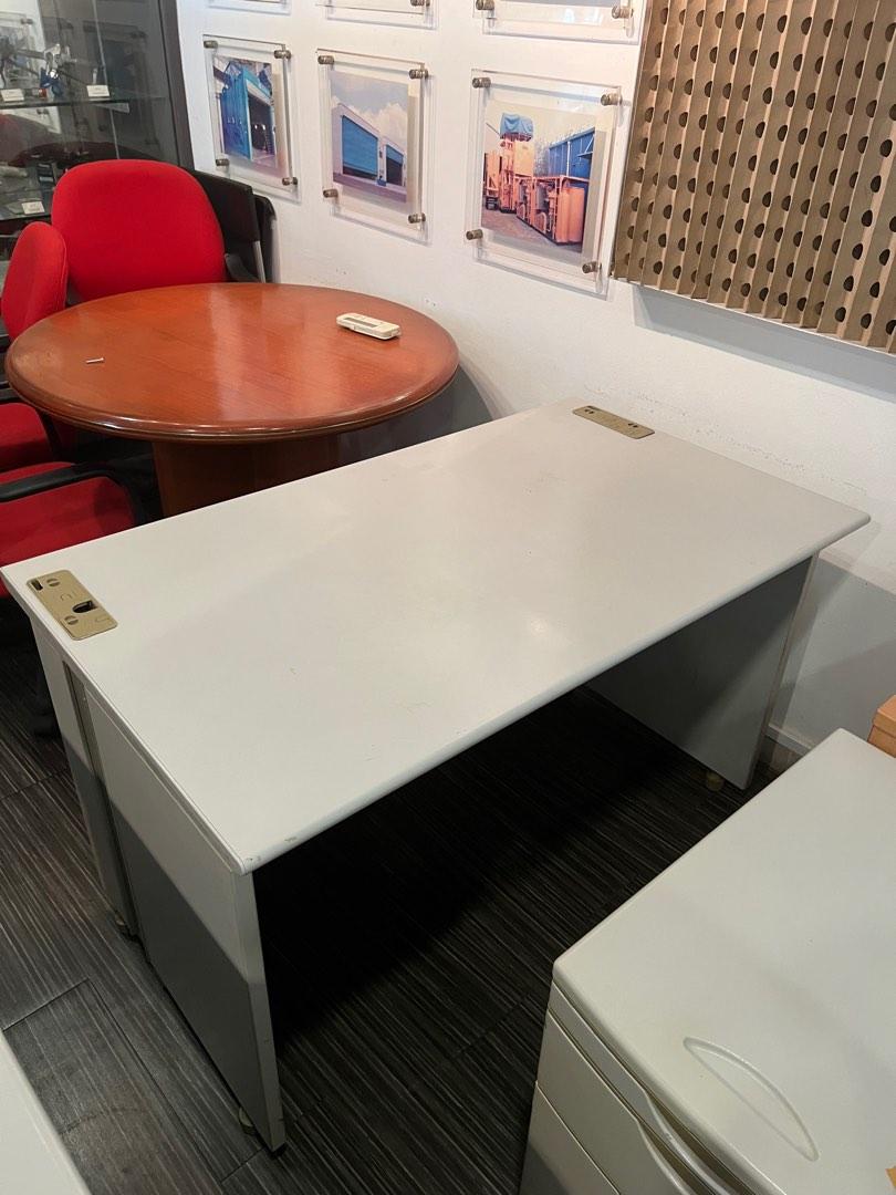 Used office Table, Furniture & Home Living, Furniture, Tables & Sets on