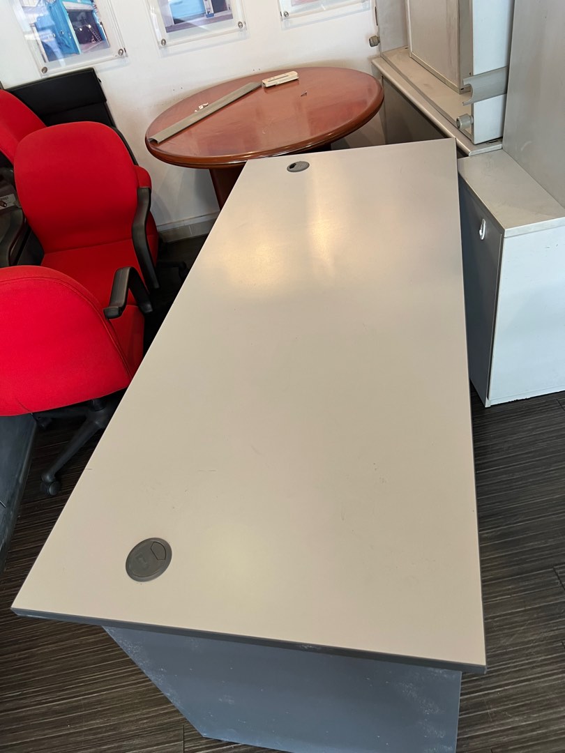 Used office table, Furniture & Home Living, Furniture, Tables & Sets on