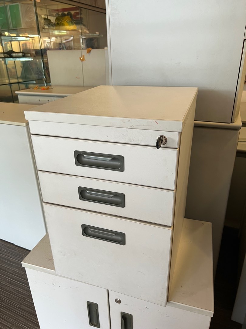 used office pedestal drawers