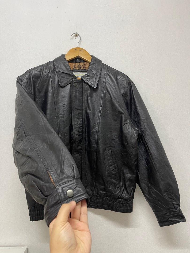 Vario Max Leather Jacket Black