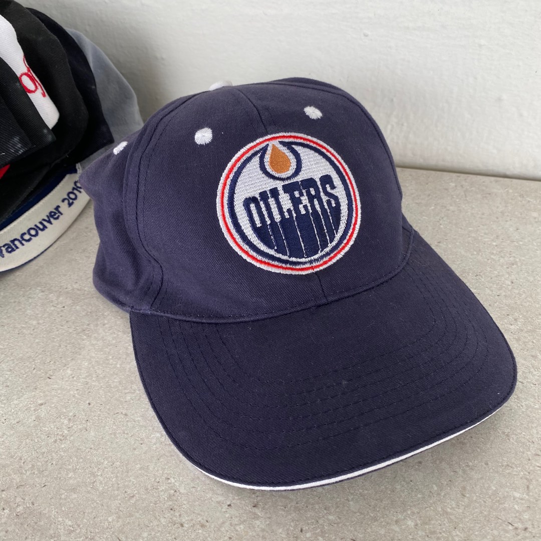 Vintage NHL Edmonton Oilers Cap, Men's Fashion, Watches & Accessories