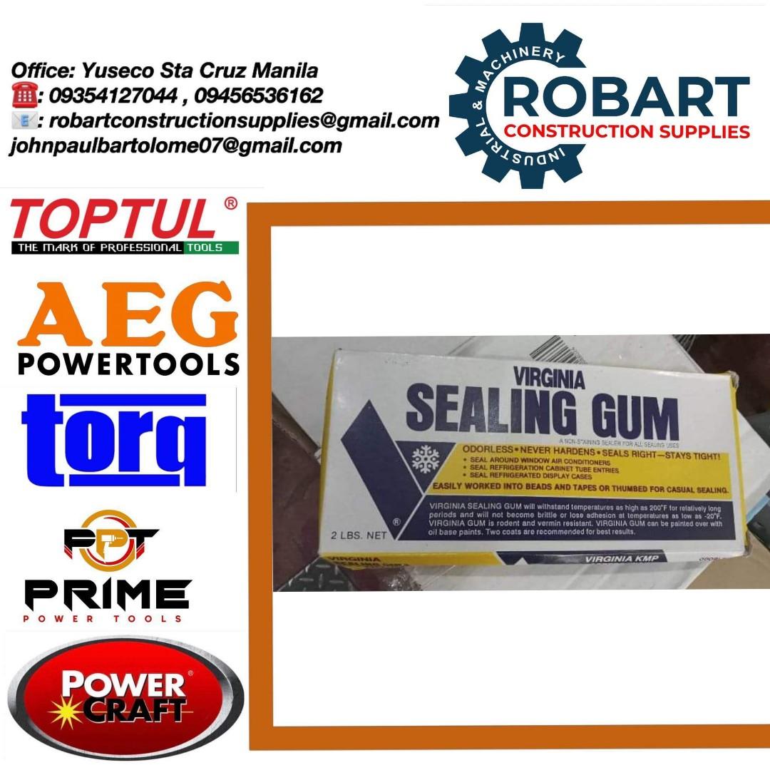 Virginia sealing gum Commercial Industrial Construction Tools