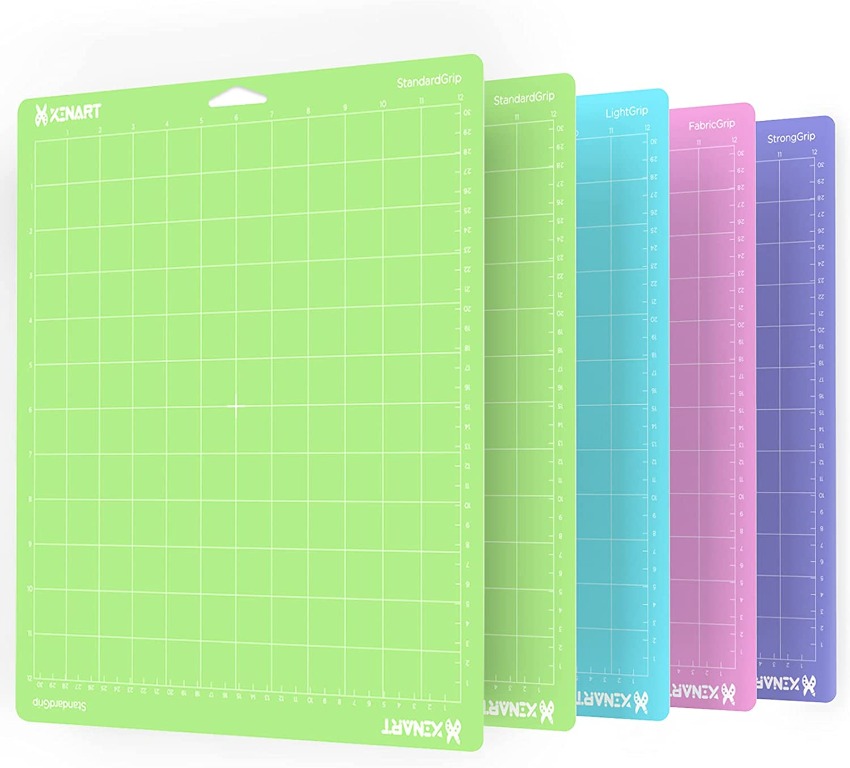 Xinart 5 Pack Cutting Mats for Cricut Maker 3/Maker/Explore 3/Air 2/Air
