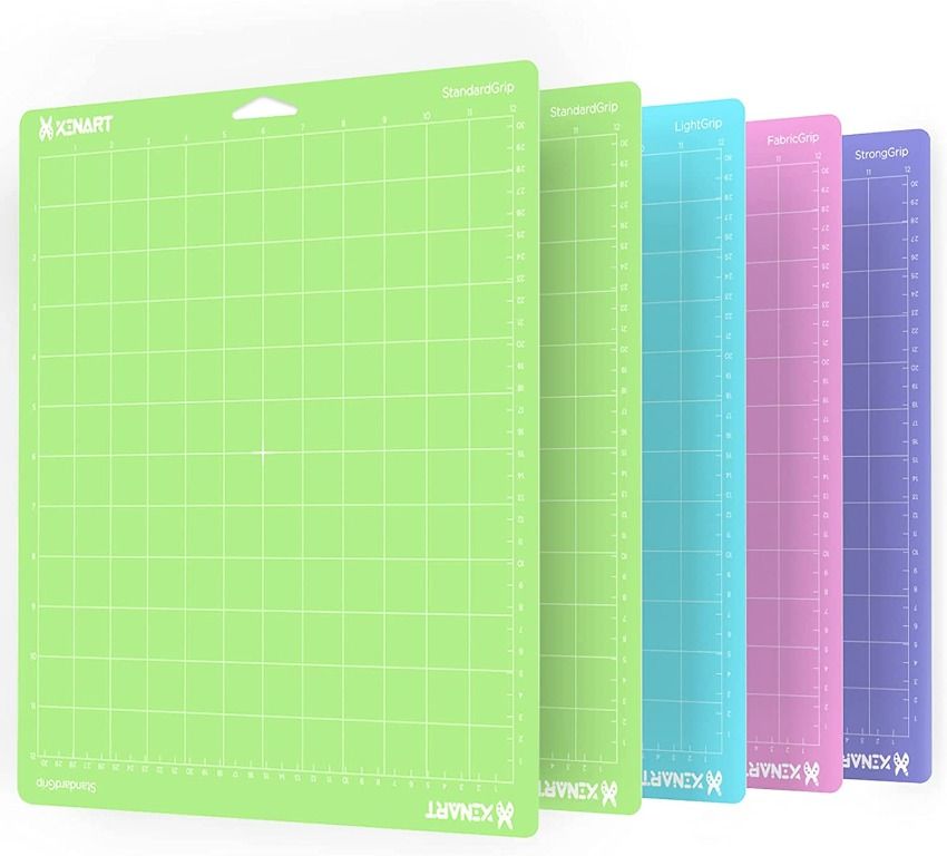 Xinart 5 Pack Cutting Mats for Cricut Maker 3/Maker/Explore 3/Air 2/Air