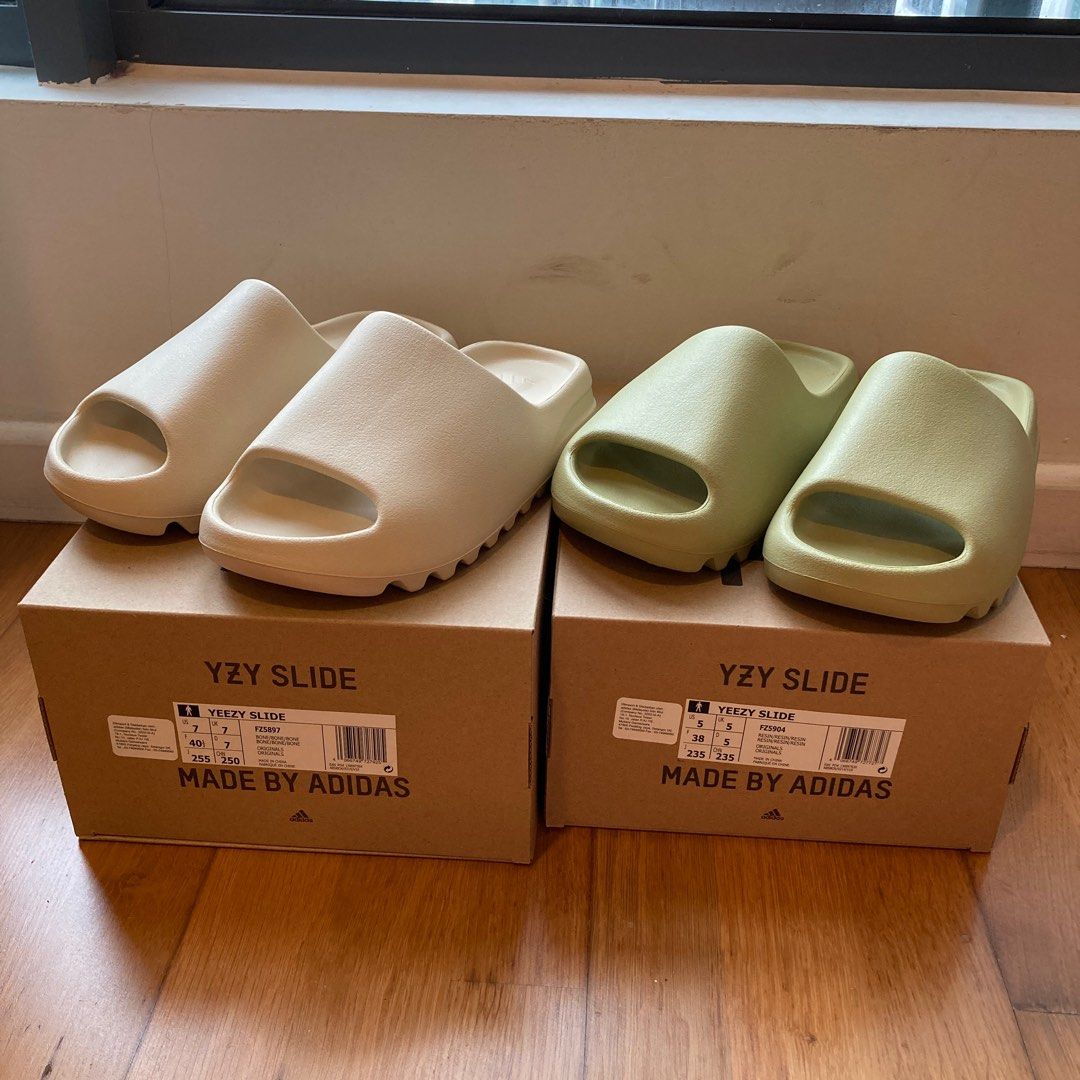 Yeezy SLIDES Women s Fashion Footwear Flipflops and Slides on