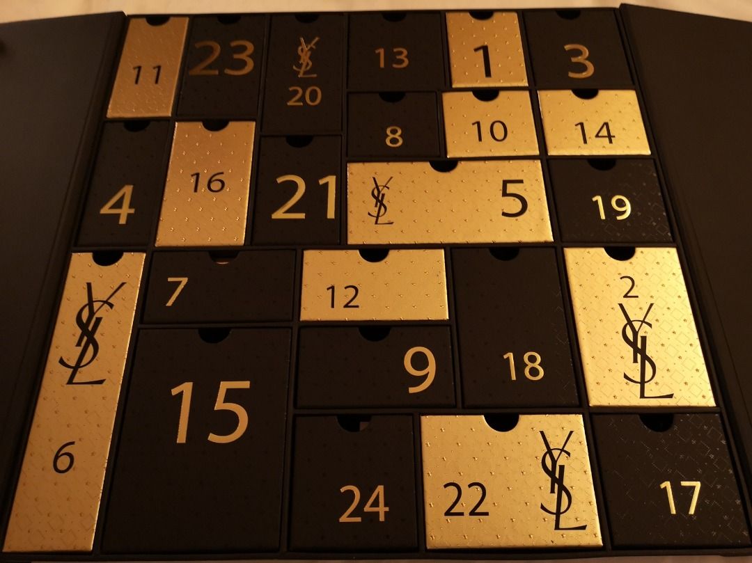 YSL 2022 advent calendar 1900, 其他, 其他 Carousell