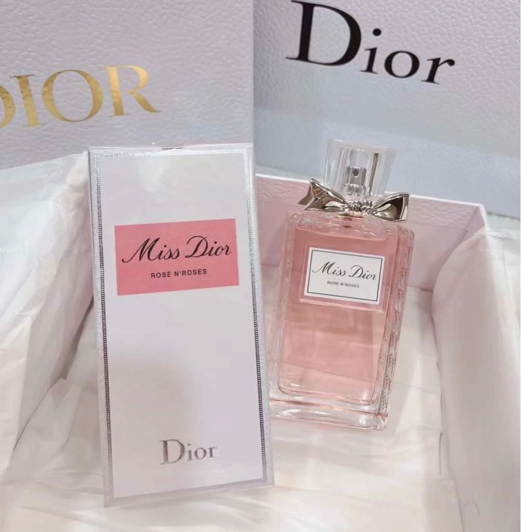 100% ORIGINAL READY STOCK MISS DIOR ROSE N'ROSES EDT 100ML, Beauty
