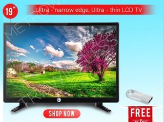 19" Slim Full HD LED TV with FREE USB Flash Drive