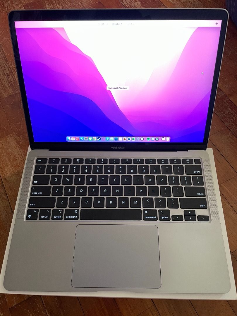 2020 MacBook Air M1, 512GB Storage, 8GB RAM (Space Gray), Computers ...