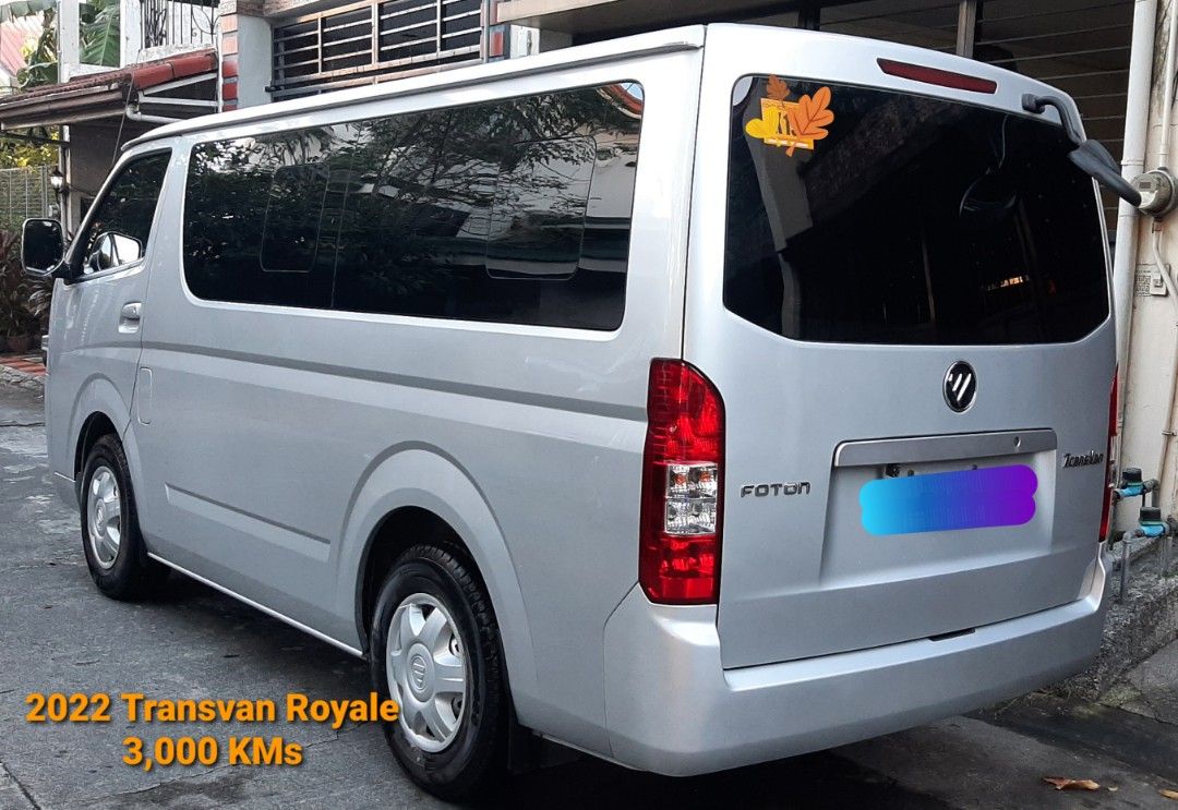 2022 Foton Transvan ROYALE Limousine VIP 3Tkm LIKE Toyota Hiace