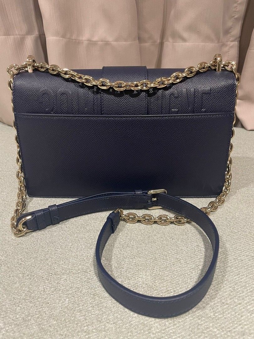 Lambskin Maxi Cannage Small 30 Montaigne Chain Top Handle Bag Black main image 1