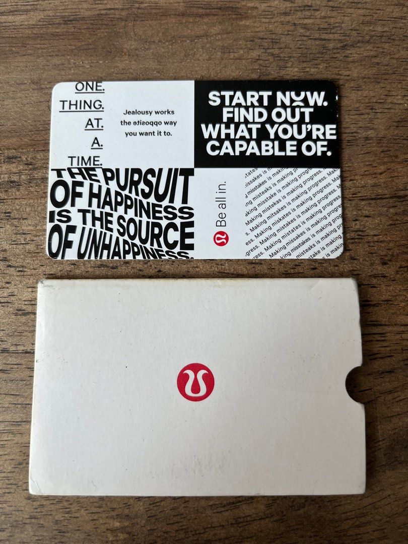 how many digits in a lululemon gift card