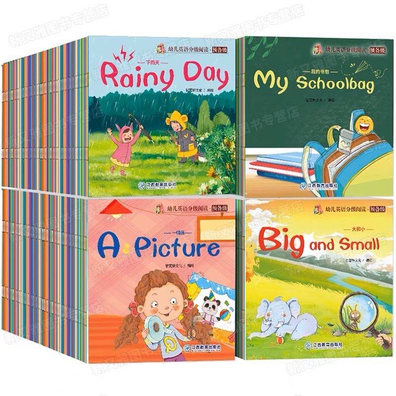 Free delivery 60 Books Baby Toddler Children 2 5 years old English Reading Books Educational Story Books Bedtimes Story Book
