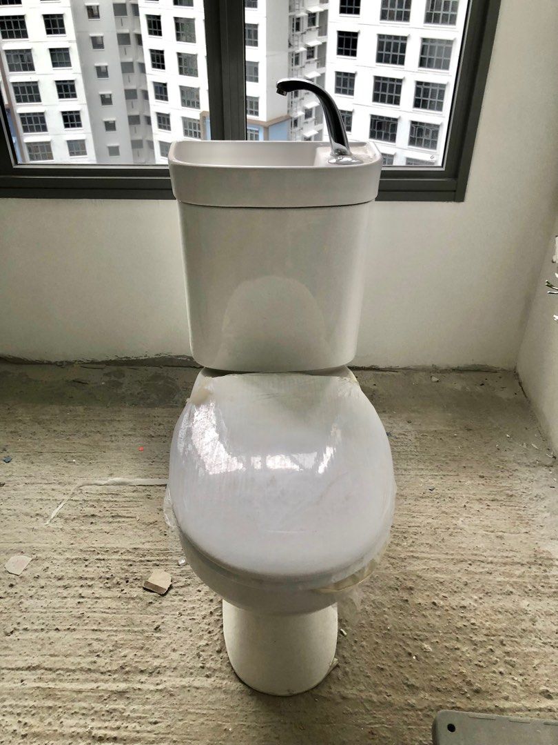 BTO Toilet Bowl 6 inch S Trap (Punggol), Furniture & Home Living, Bathroom & Kitchen Fixtures on