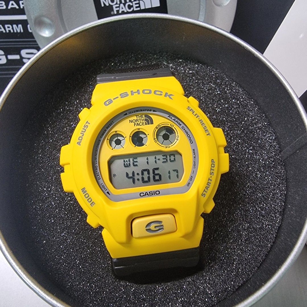 Casio G SHOCK 2022 x Supreme x The North Face (Yellow) Special