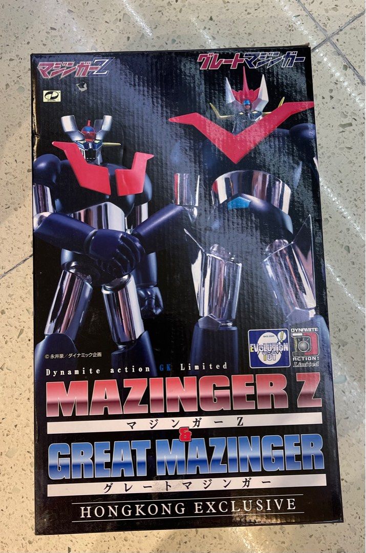 全新EVOLUTION TOY 鐵甲萬能俠1號2號香港限定DYNAMITE ACTION GK