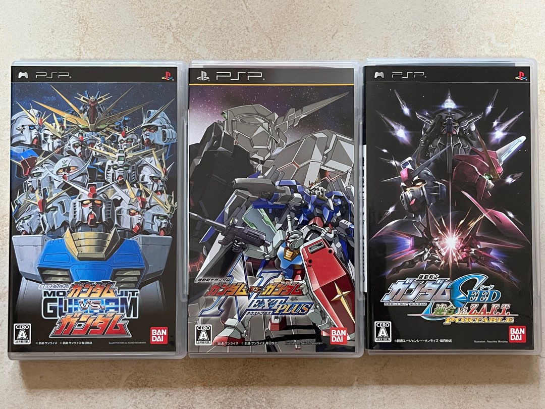 日版 PSP MOBILE SUIT GUNDAM VS GUNDAM NEXT PLUS GUNDAM SEED PORTABLE GVG ...