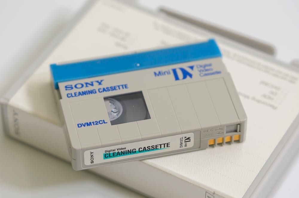 全新Sony mini DV Head Cleaning Cassette Tape 洗頭清潔帶, 攝影器材