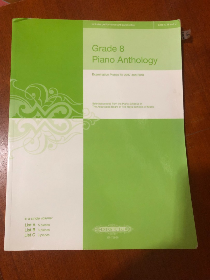 Abrsm Grade 8 Piano