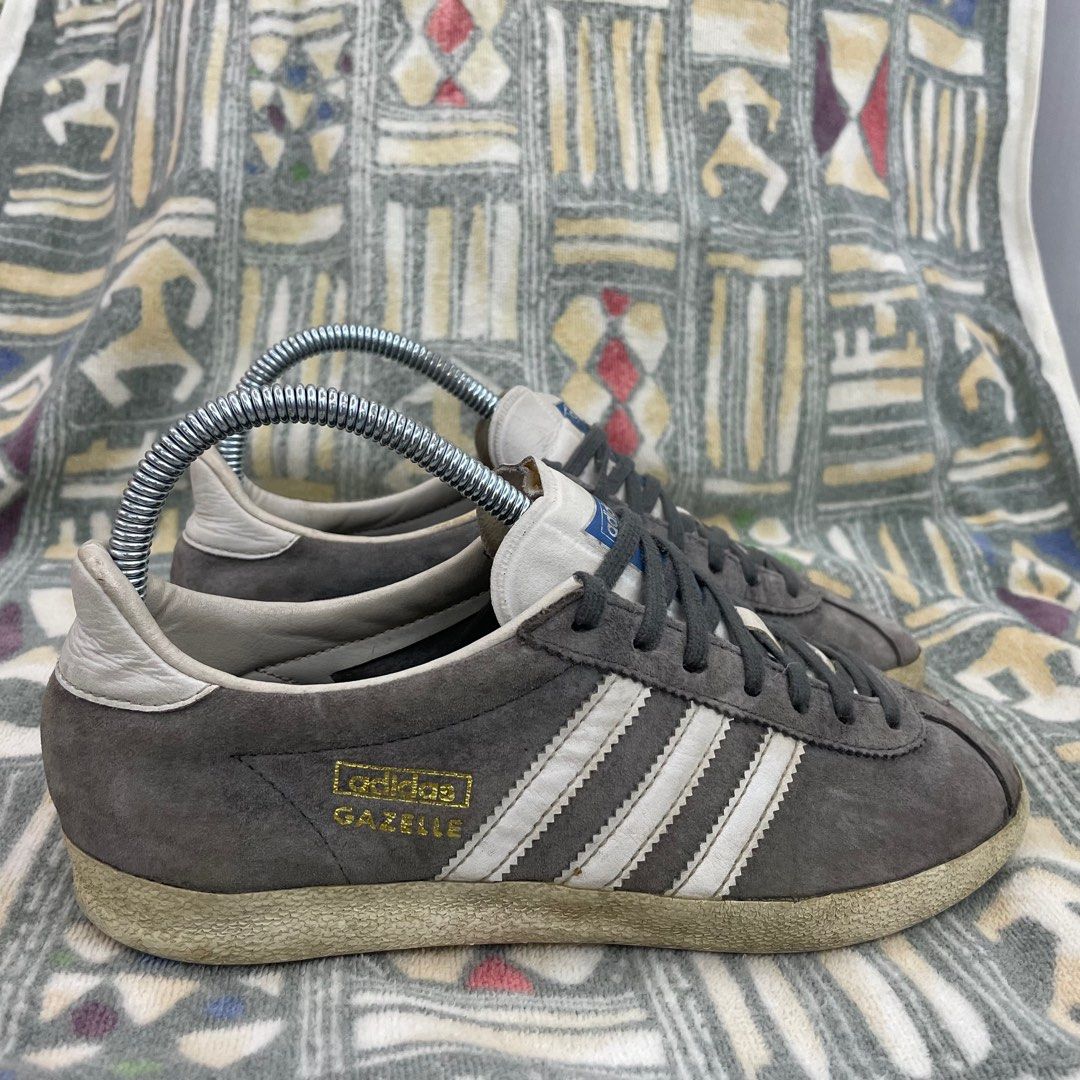 mens gazelles grey