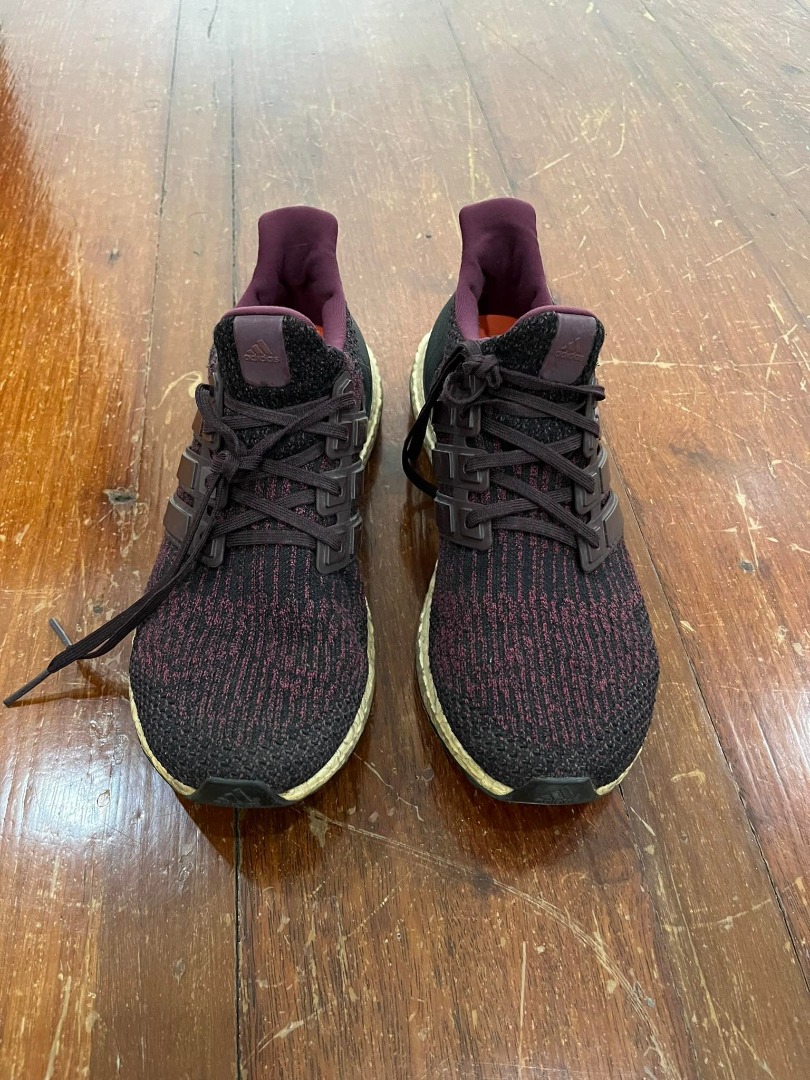 Adidas Maroon Ultra Boost Women s Fashion Footwear Sneakers on