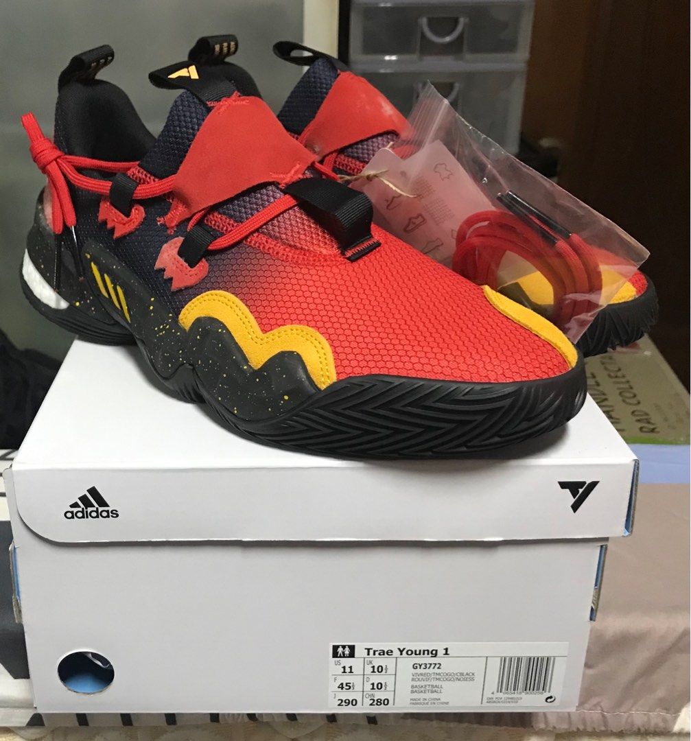 Adidas Trae Young 1 Basketball Shoes, Men's Fashion, Footwear, Sneakers on  Carousell