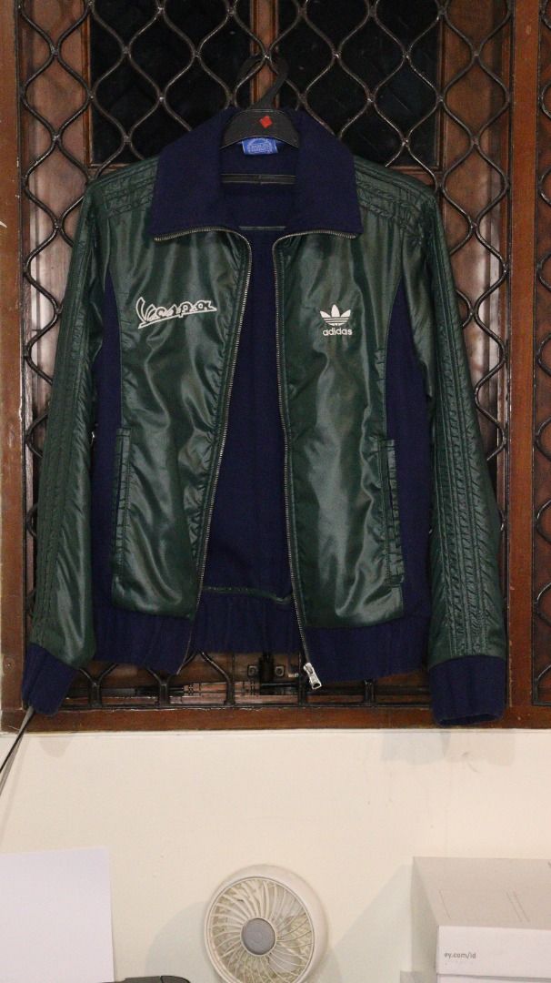 Adidas Vespa Europa TT Jacket Size M Fesyen Pria Pakaian Baju