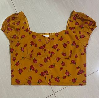 Aforarcade crop top