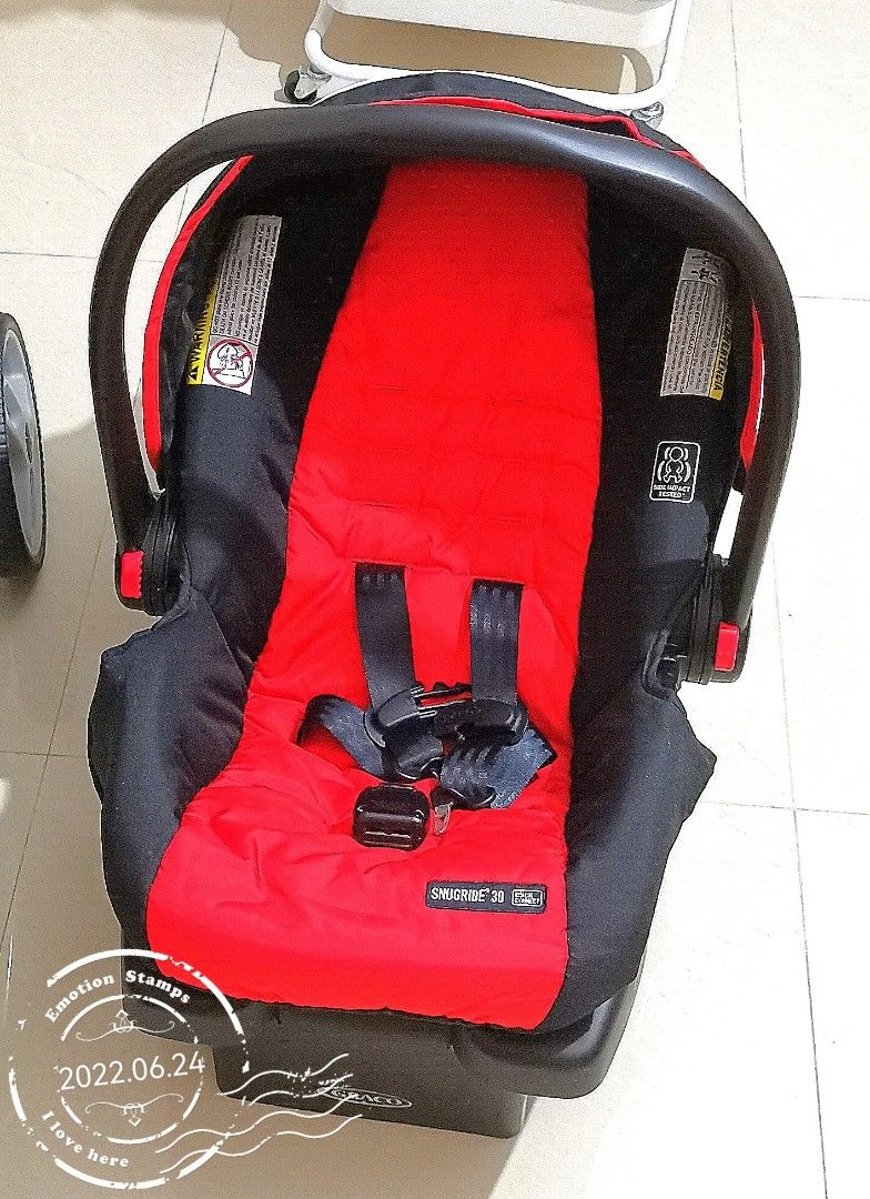 Graco pace travel store system with snugride 30