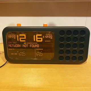 Ambient Mist Digital Alarm Clock Radio with Weather Forecast