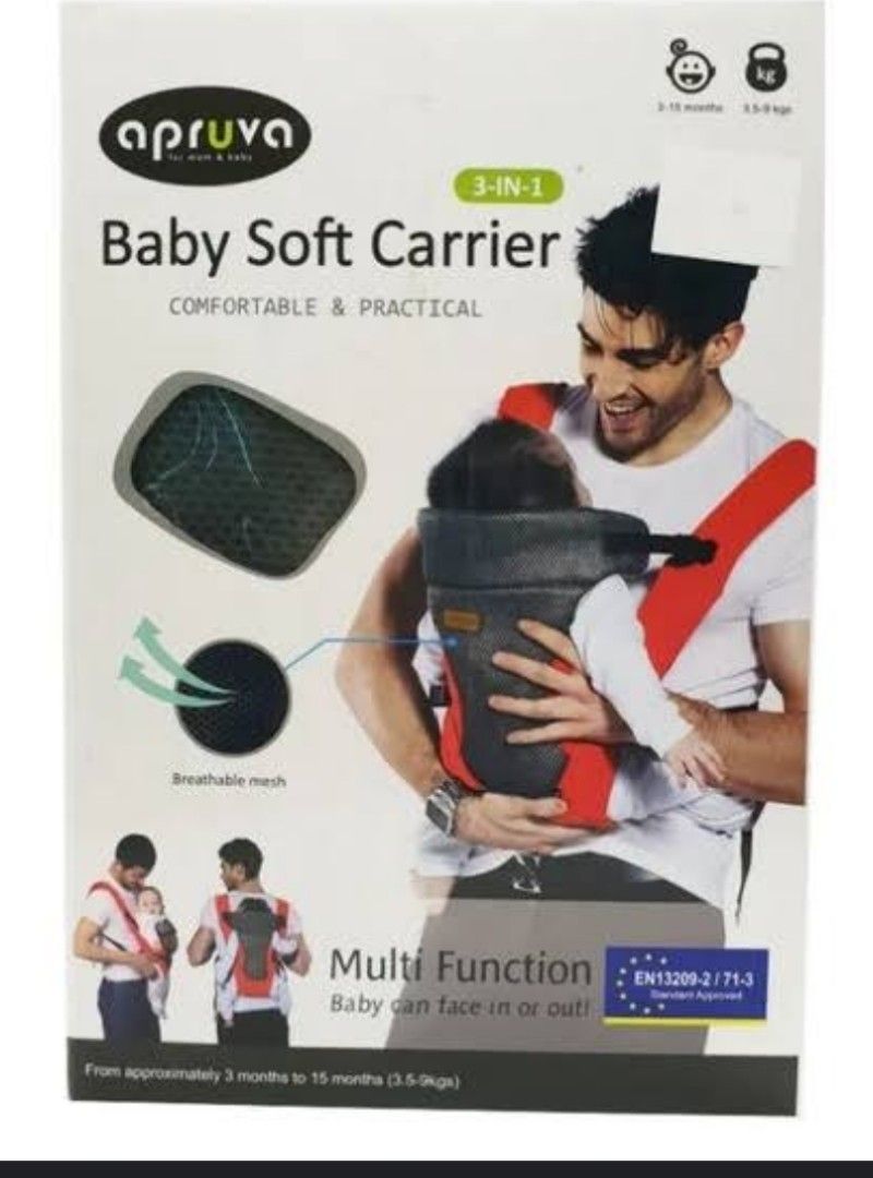 Apruva Baby Soft Carrier, Babies & Kids, Going Out, Carriers & Slings