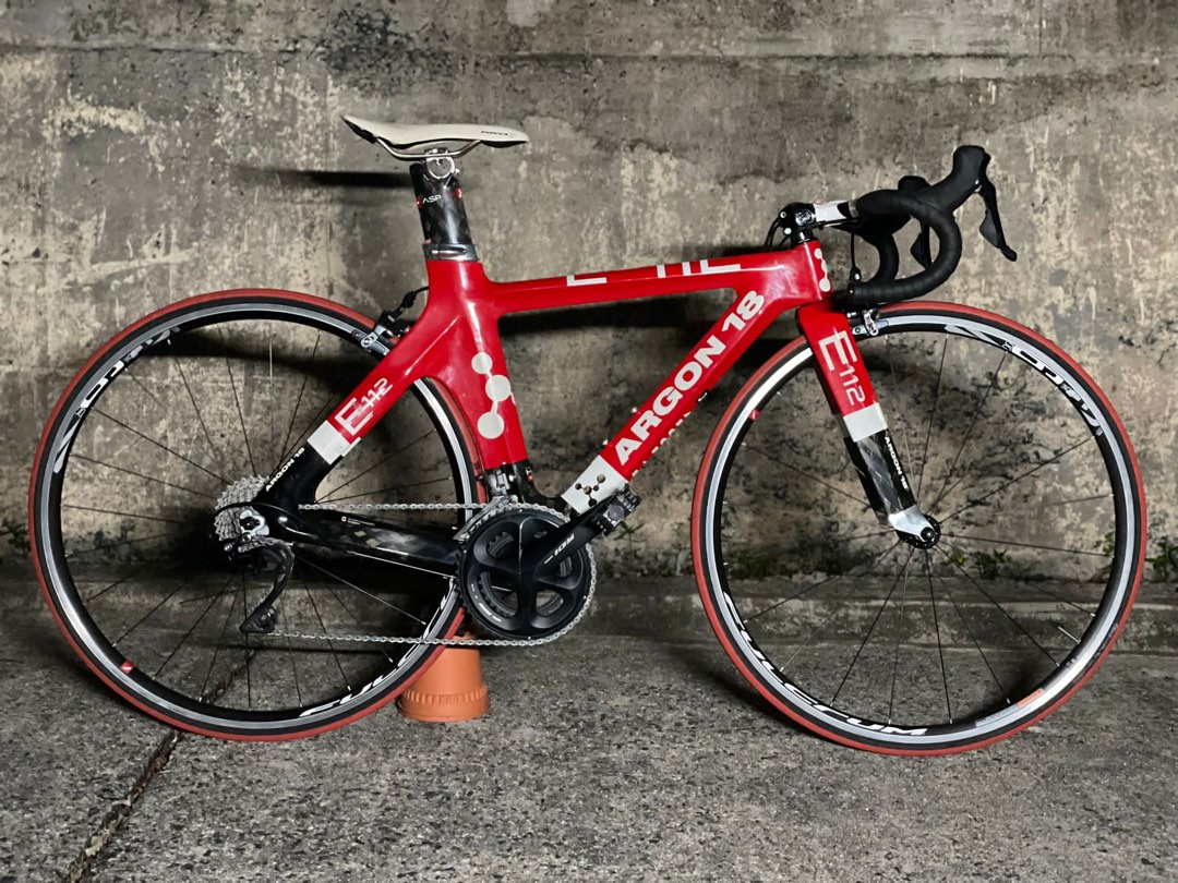 Argon 18 E112 Carbon Roadbike Shimano 105 Sports Equipment Bicycles Parts Bicycles on Carousell