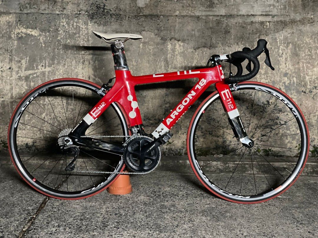 Argon 18 E112 Carbon Roadbike Shimano 105 Sports Equipment Bicycles Parts Bicycles on Carousell