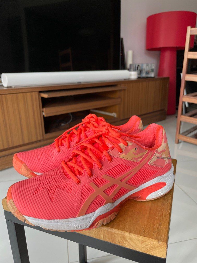 Asics Women s Tennis Shoes size US 6.5 Women s Fashion Footwear Sneakers on Carousell