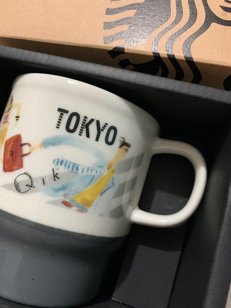 AUTHENTIC Starbucks Japan Geography Series Mug Tokyo, Furniture & Home Living, Kitchenware